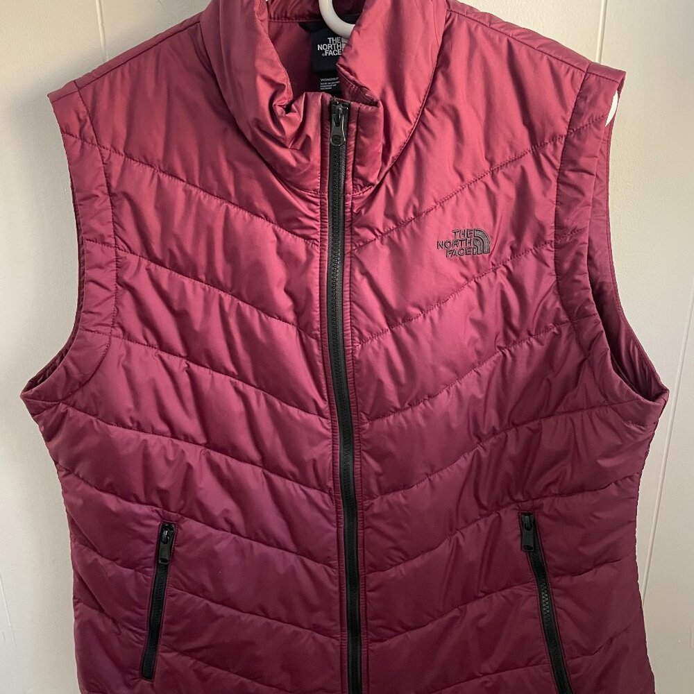 The North Face Vest Insulated Burgundy